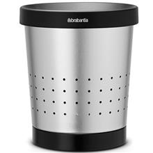 سطل زباله استیل مات 5 لیتری برابانتیا Brabantia Conical Waste Matt Steel 5 Litre